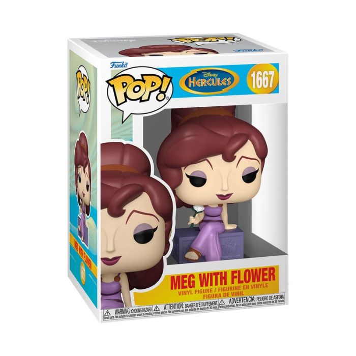 Hercules 25th Anniversary POP! Movies Vinyl Figure Meg with Flower 9 cm