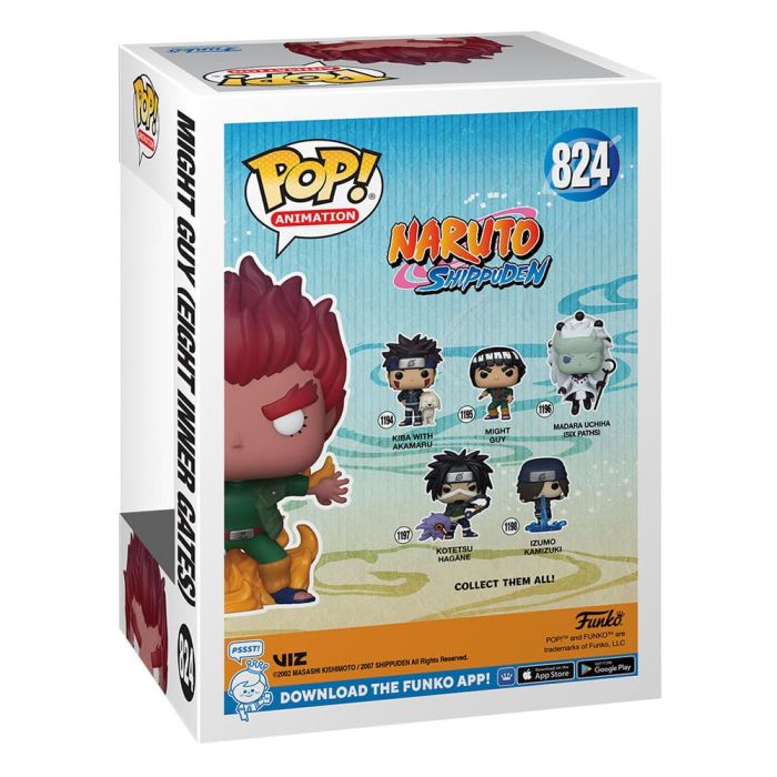 Might Guy (Eight Inner Gates) Glow - Funko Pop! - Naruto Shippuden