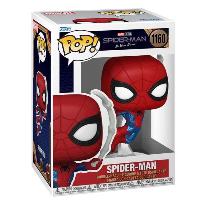 Spider-Man: No Way Home POP! Marvel Vinyl Figure Spider-Man Finale suit 9 cm 