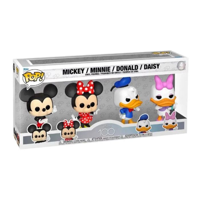 Mickey, Minnie, Donald, Daisy - Funko Pop! Disney - 4-pack