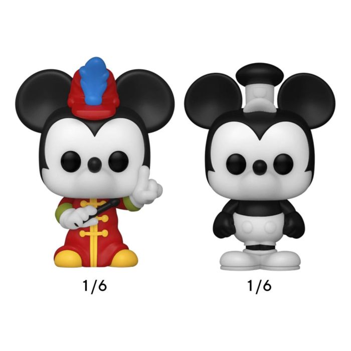 Sorcerer Mickey, Dale, Princess Minnie and mystery chase - Funko Bitty Pop! - Disney Classics