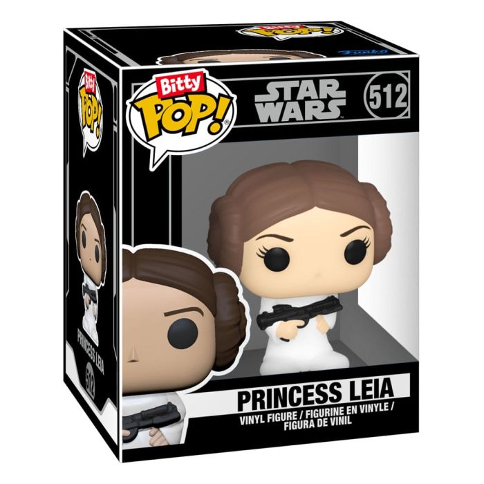 Princess Leia, C-3PO, R2-D2 and mystery chase - Funko Bitty Pop! - Star Wars