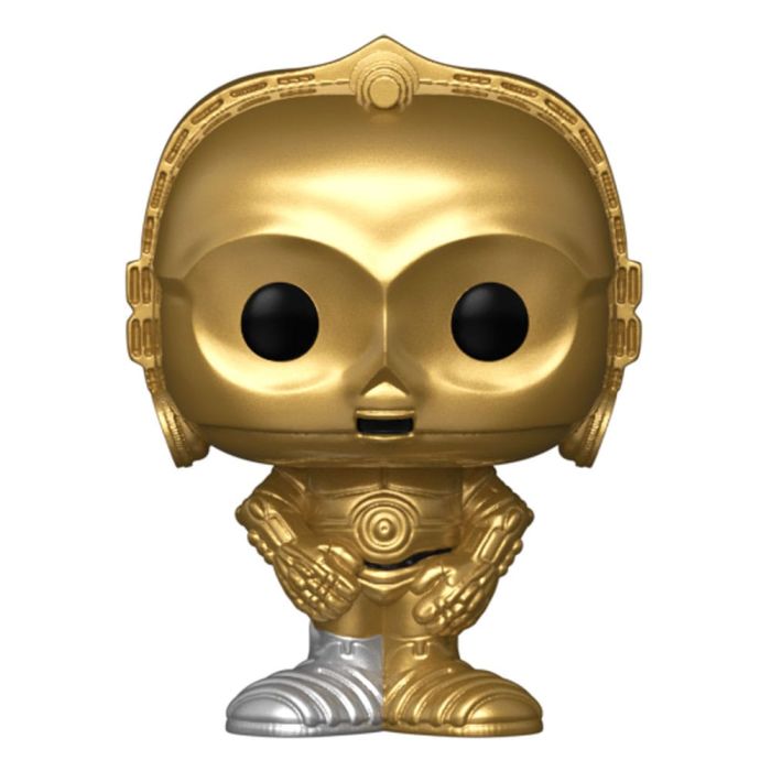Princess Leia, C-3PO, R2-D2 and mystery chase - Funko Bitty Pop! - Star Wars