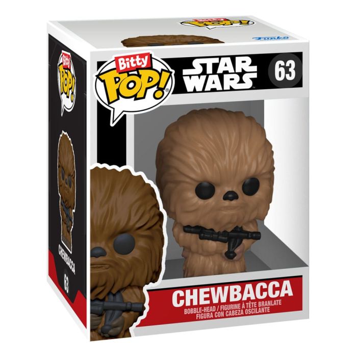 Han Solo, Chewbacca, Greedo and mystery chase - Funko Bitty Pop! - Star Wars