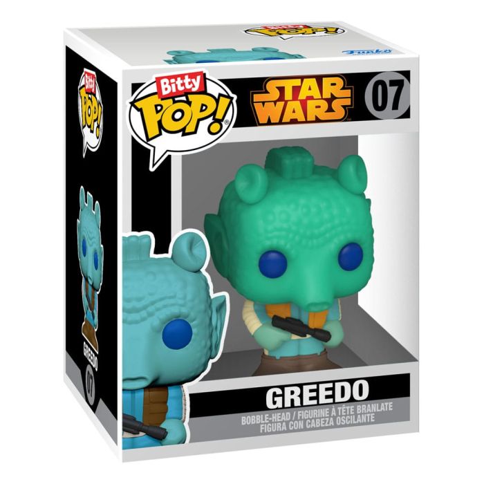 Han Solo, Chewbacca, Greedo and mystery chase - Funko Bitty Pop! - Star Wars