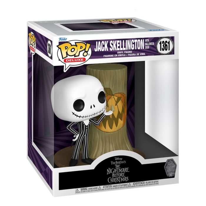 Jack with Halloween Door - Funko Pop! Deluxe - The Nightmare Before Christmas 30th
