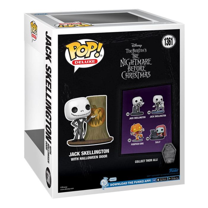 Jack with Halloween Door - Funko Pop! Deluxe - The Nightmare Before Christmas 30th