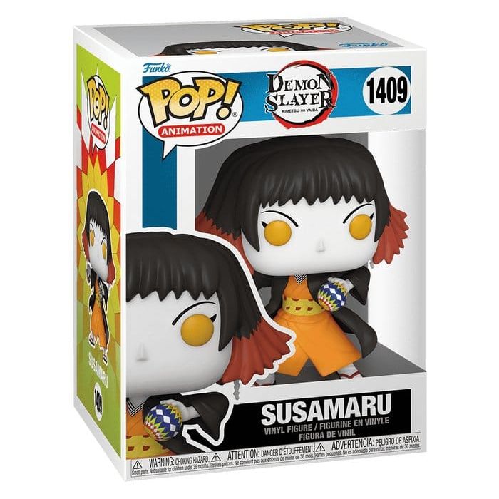 Demon Slayer: Kimetsu no Yaiba POP! Animation Vinyl Figures Susamaru w/Ch 9 cm 