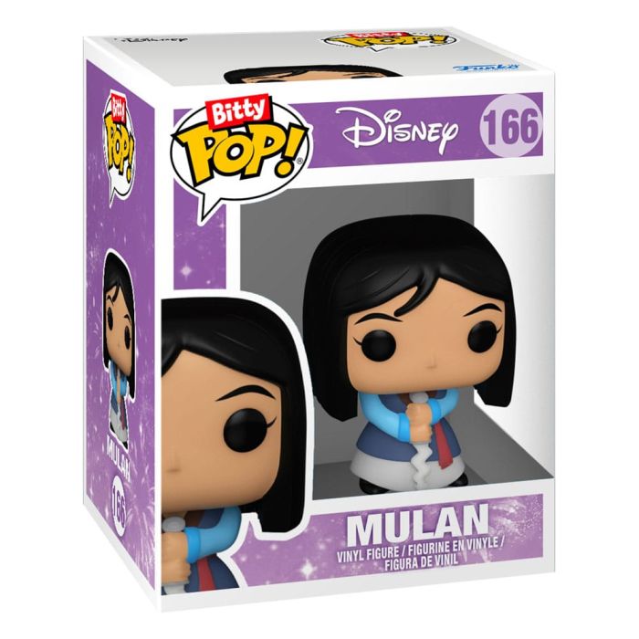 Ariel, Mulan, Tiana and mystery chase - Funko Bitty Pop! - Disney