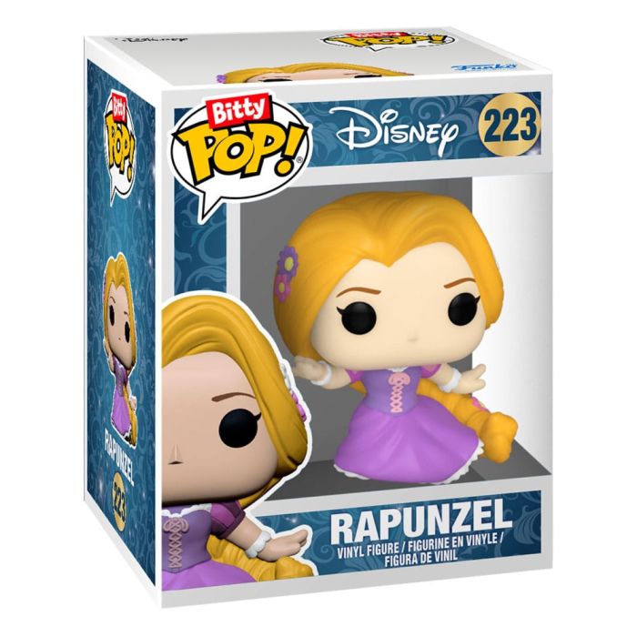 Rapunzel, Merida, Moana and mystery chase - Funko Bitty Pop! - Disney
