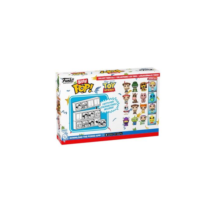 Forky, Sheriff Woody, Gabby Gabby and mystery chase - Funko Bitty Pop! - Toy Story