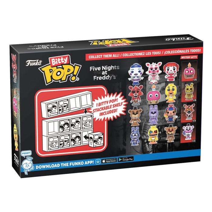 Freddy, Bonnie, Balloon Guy and mystery chase - Funko Bitty Pop! - Five Nights at Freddy's