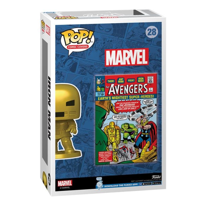 Marvel POP! Comic Cover Vinyl Figure Avengers #1 9 cm 
