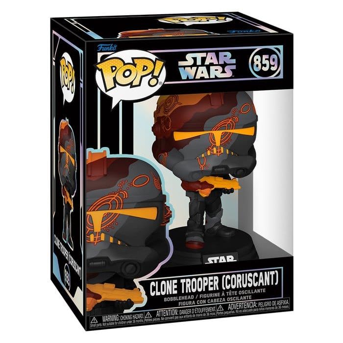 Star Wars POP! Vinyl Bobblehead Figure Clone Trooper (Coruscant) 9 cm
