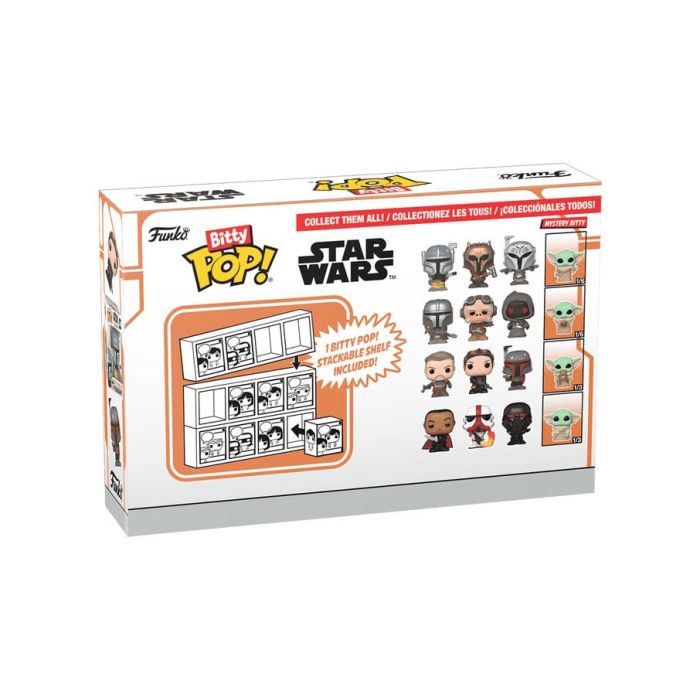 Star Wars: Mandalorian Bitty POP! Vinyl Figure 4-Pack Marshal 2,5 cm
