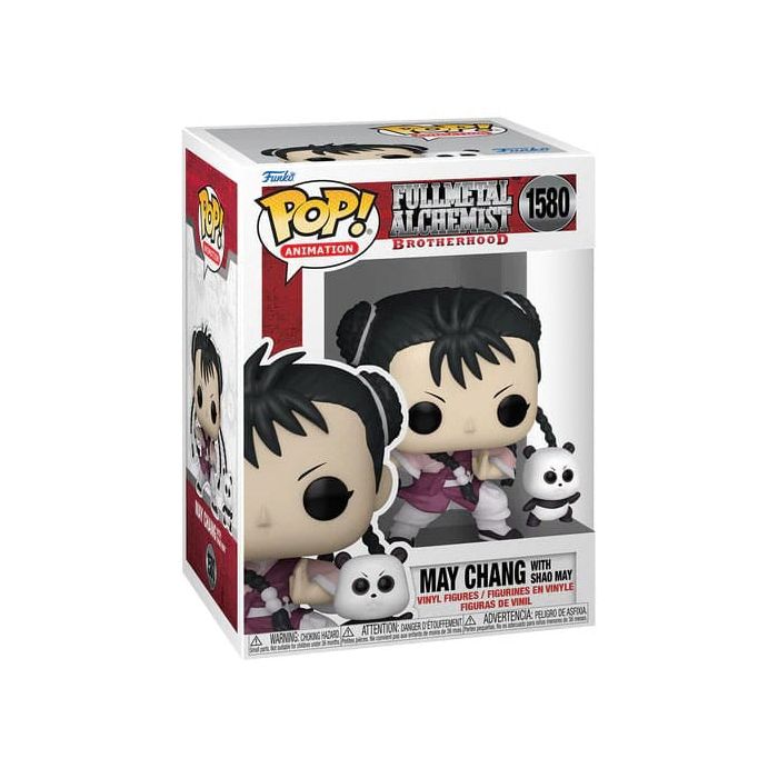 Fullmetal Alchemist Brotherhood POP & Buddy! Animation Vinyl Figure May Chang w/Panda 9 cm