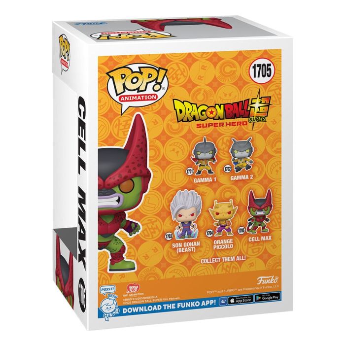 Dragon Ball Super: Super Hero POP! Vinyl Figure Cell Max 9 cm 