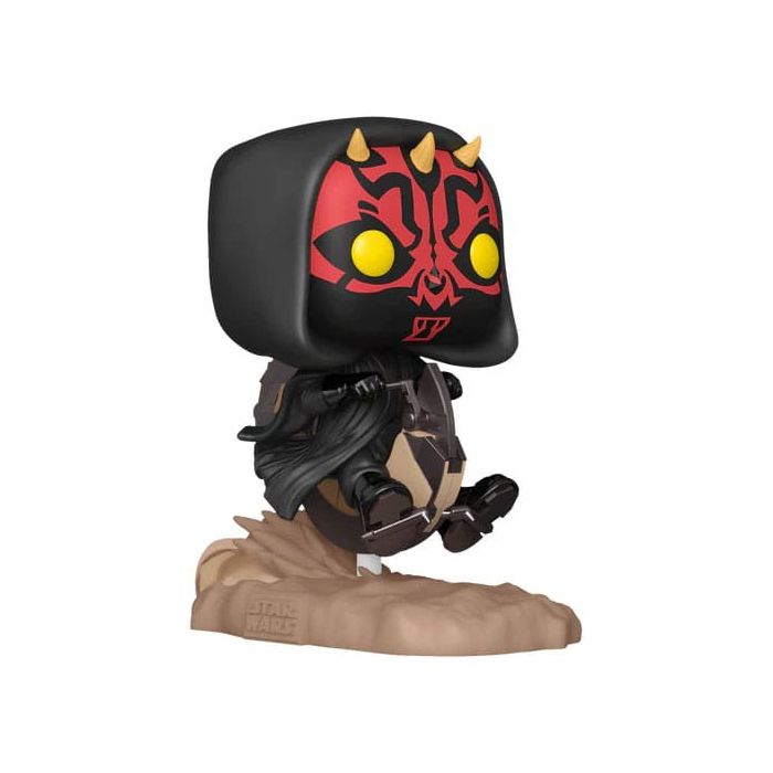 Star Wars POP! Rides Deluxe Vinyl Darth Maul on Bloodfin 9 cm