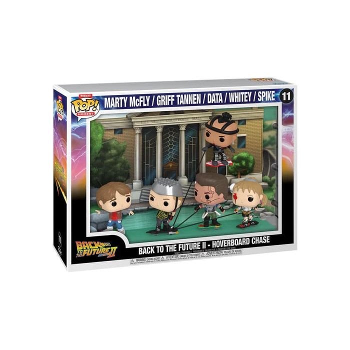 Back To The Future POP Moments Deluxe Vinyl Figures 5-Pack Hoverboard