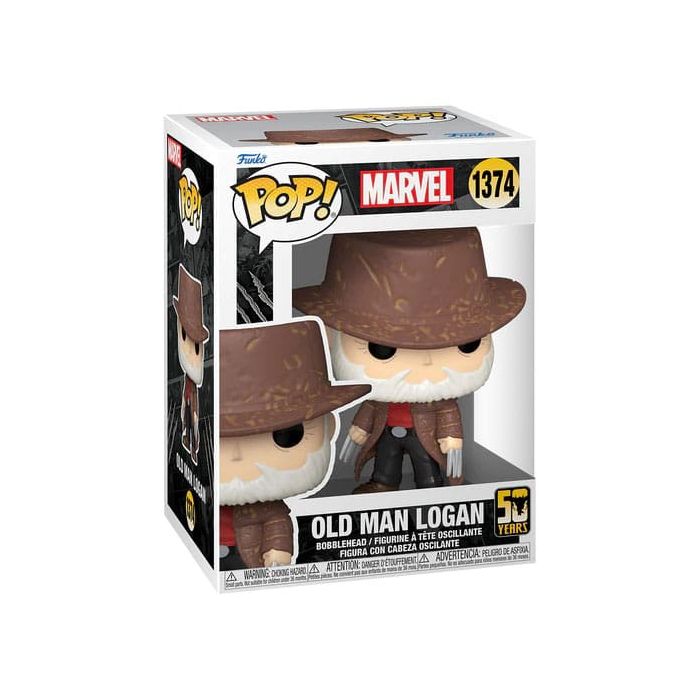 Marvel POP! Marvel Vinyl Figure Wolverine 50th - Ultimate Old Man Logan 9 cm