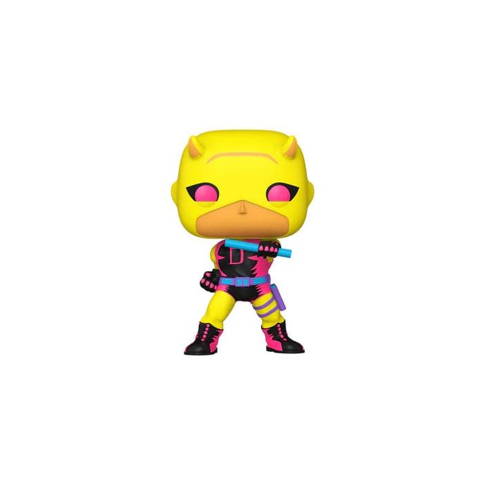 Marvel Super Sized POP! Movies Vinyl Figure Daredevil(YLW/RD)(BLKLT) 25 cm
