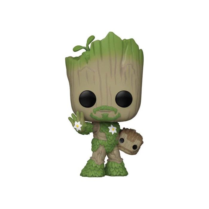 We Are Groot POP! Movies Vinyl Figure Iron Man 9 cm 