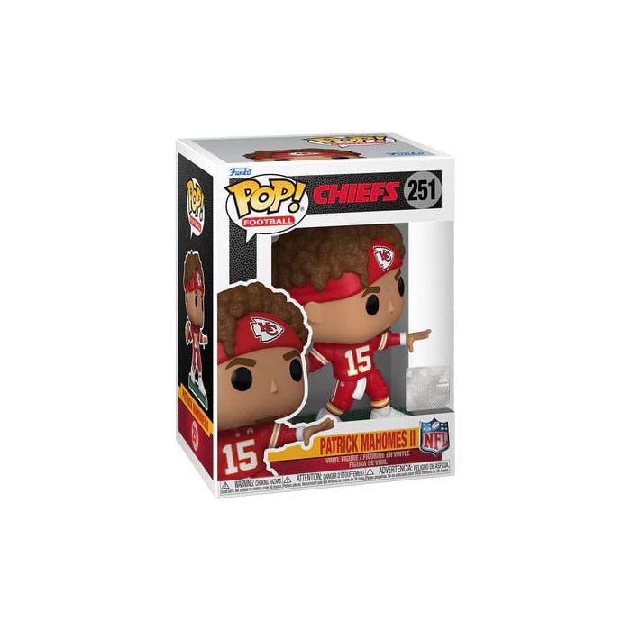 NFL: Legends POP! Sports Vinyl Figure Chiefs- Patrick Mahomes II(2023) 9 cm