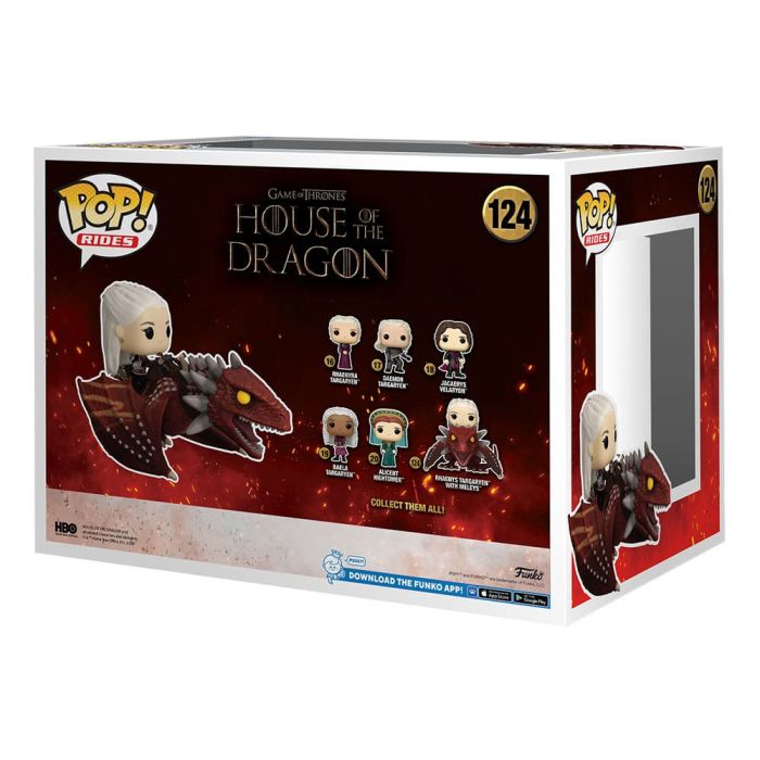 Rhaenys with Meleys - Funko Pop! Ride - House of the Dragon