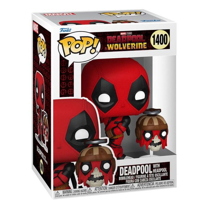 Deadpool with Headpool - Funko Pop! - Deadpool & Wolverine