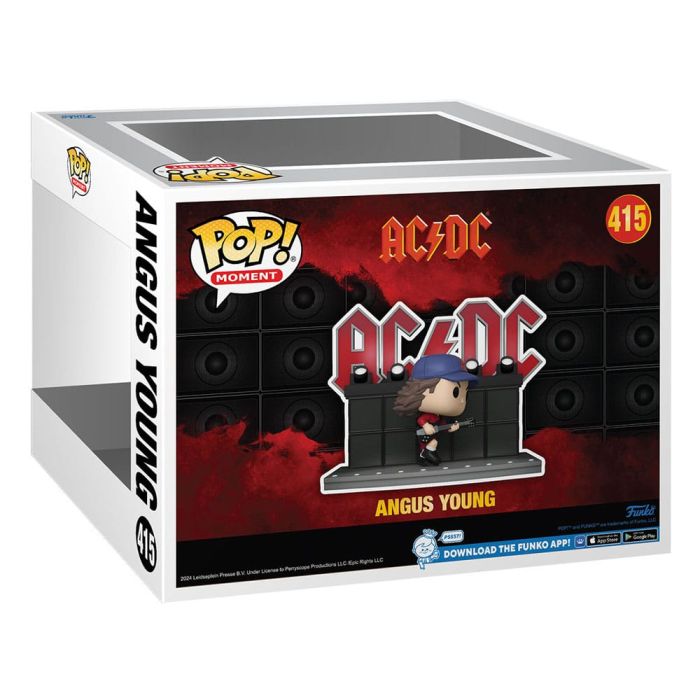 AC/DC POP Moments Vinyl Figures Angus Young(Dance) 9 cm 