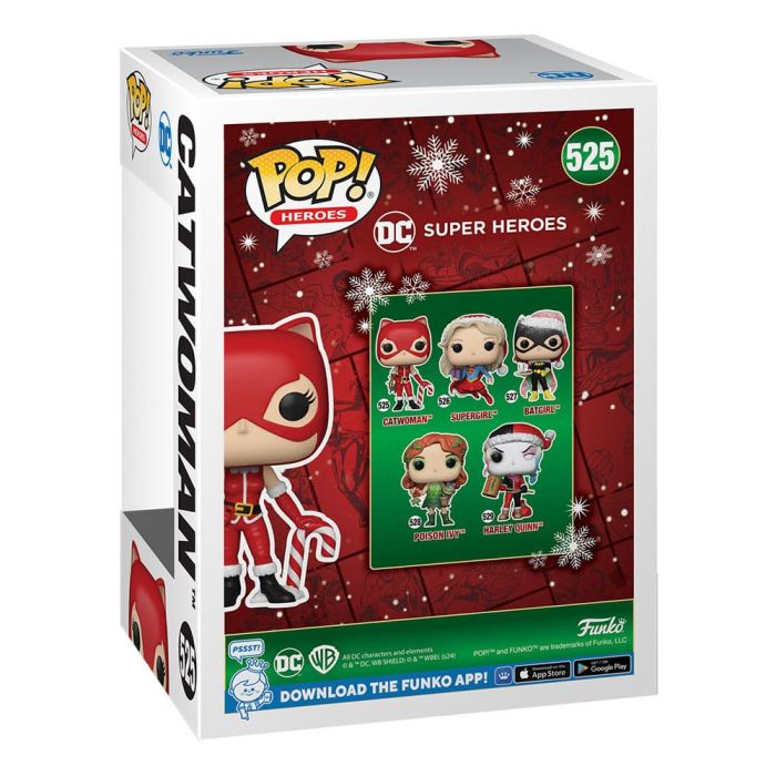 DC Comics POP! Heroes Vinyl Holiday '24- Catwoman 9 cm 