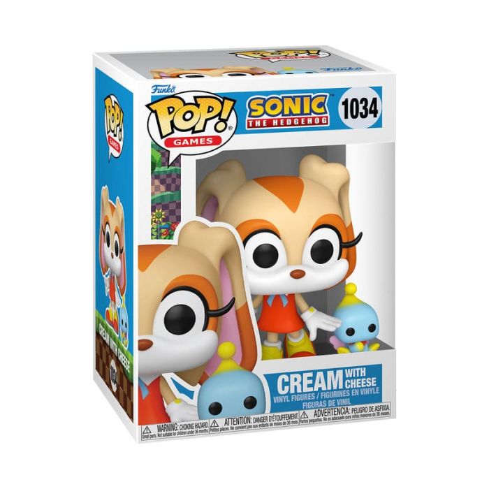 Sonic The Hedgehog POP & Buddy! Vinyl Figure Cream w/Cheese 9 cm 