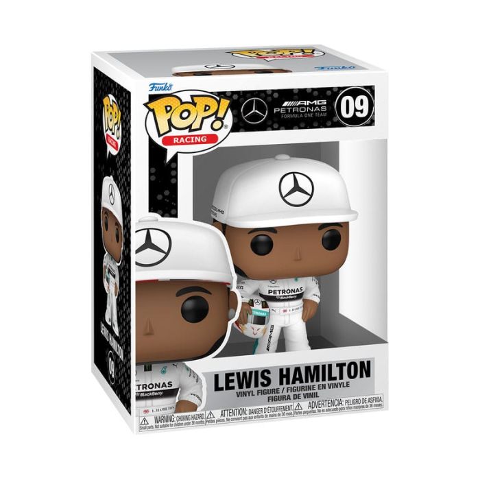 Lewis Hamilton with Helmet - Funko Pop! Racing - Mercedes AMG Petronas Formula One