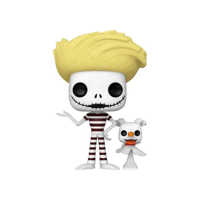 Nightmare before Christmas POP! Disney Vinyl Figure Jack w/Zero(Beach) 9 cm 