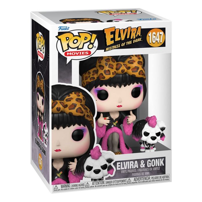Elvira POP & Buddy! Ad Icons Vinyl Figure Elvira & Gonk 9 cm 