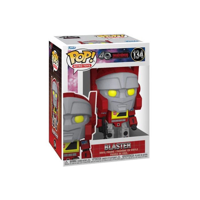 Transformers Retro Series POP! TV Vinyl Figure Blaster 9 cm