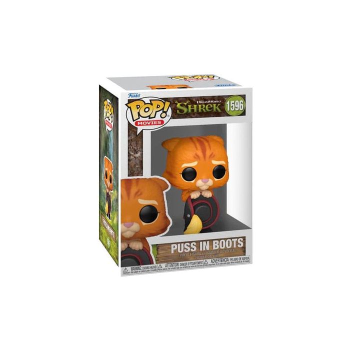 Shrek POP! Movies Vinyl Figure 30th Anniversary Puss in Boots 9 cm 