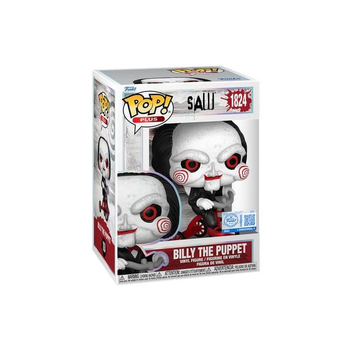 Saw POP! Plus Vinyl Figure Billy on Tricycle Exclusive Edition 9 cm