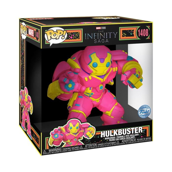 Iron Man Super Sized Jumbo POP! Vinyl Figure Hulkbuster(BLKLT) 25 cm 