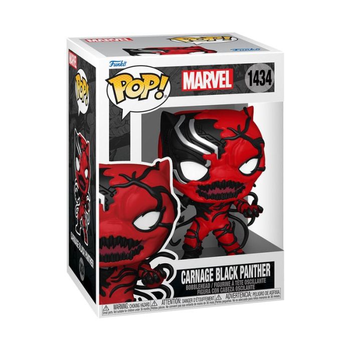 Marvel POP! Vinyl Figure Carnageized - Black Panther 9 cm 