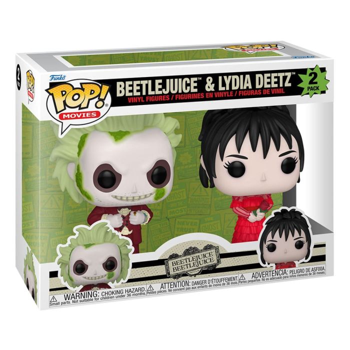 Beetlejuice & Lydia Deetz - Funko Pop! 2-pack - Beetlejuice 2