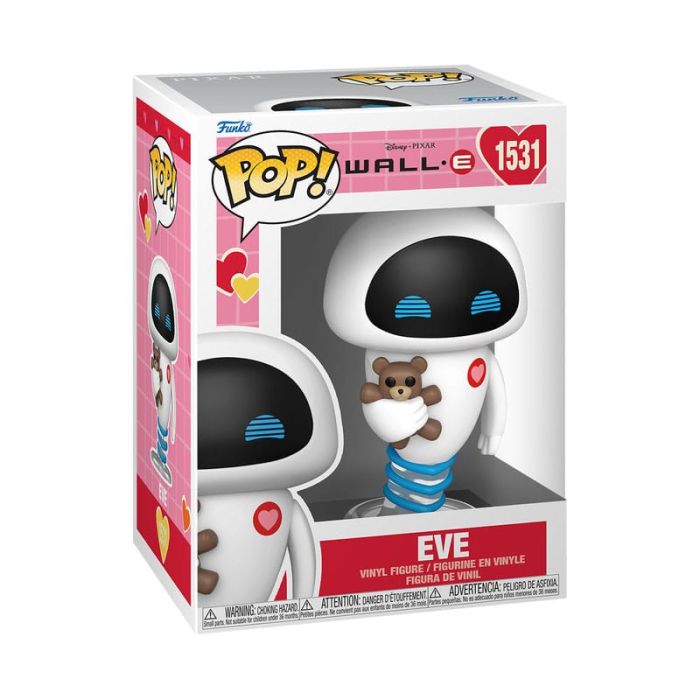 Wall-E Valentines POP! Disney Vinyl Figure Eve 9 cm 