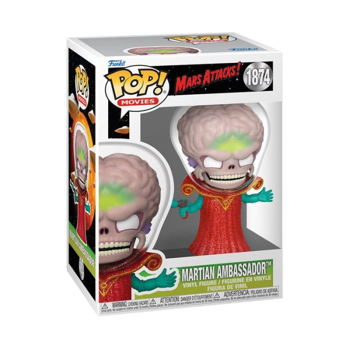 Mars Attacks POP! Movies Vinyl Figure Ambassador 9 cm 
