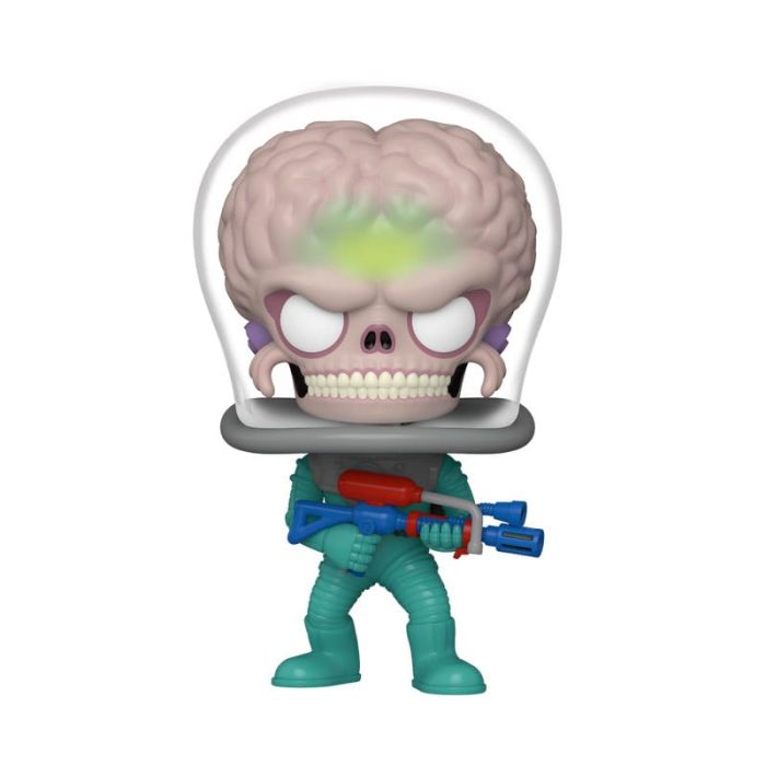 Mars Attacks POP! Movies Vinyl Figure Alien Soldier with Atomic Ray Gun 9 cm 