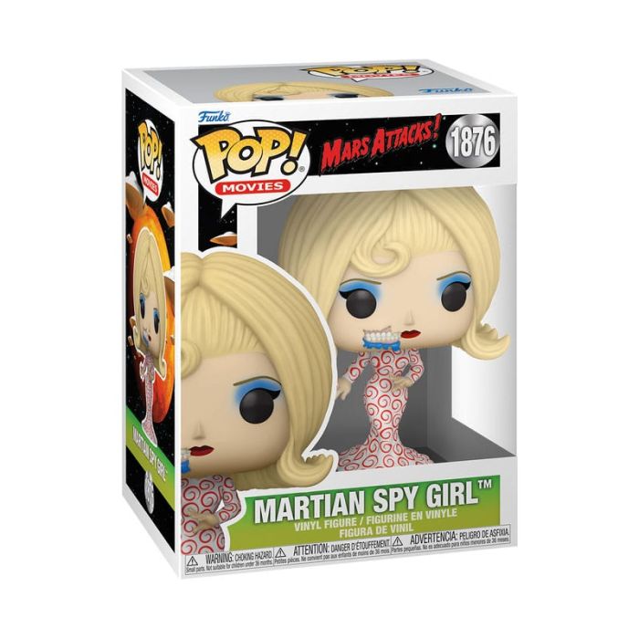 Mars Attacks POP! Movies Vinyl Figure Spy Girl 9 cm 