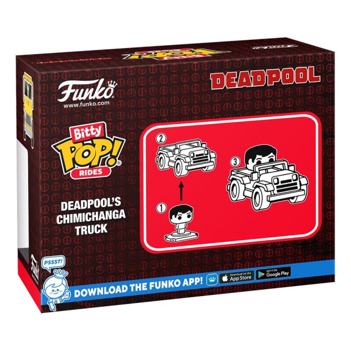 Deadpool with Chimichanga Truck - Funko Bitty Pop! Ride - Deadpool