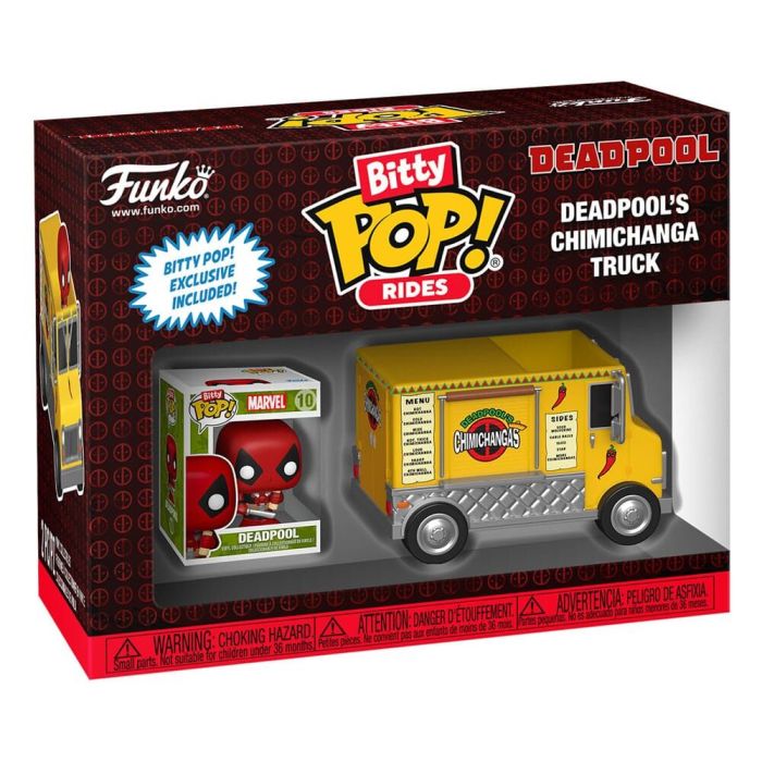 Deadpool with Chimichanga Truck - Funko Bitty Pop! Ride - Deadpool