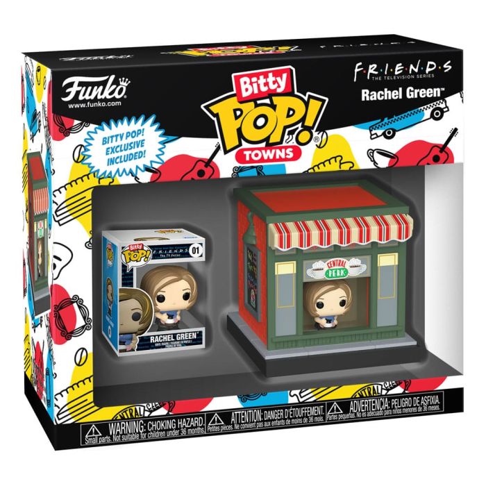 Friends Bitty POP! Town Vinyl Figure Rachel at Central Perks 2,5 cm 