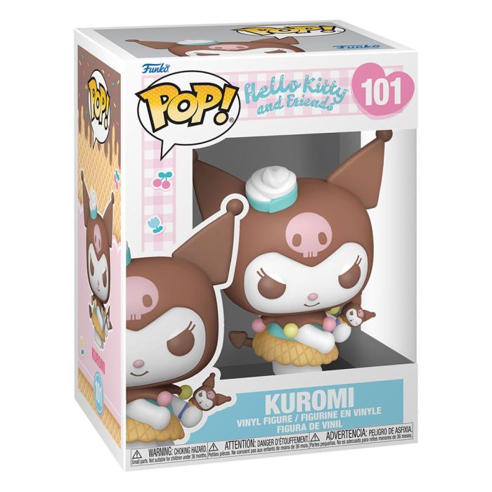 Sanrio POP! Animation Vinyl Figure Hello Kitty- Kuromi(IC) 9 cm 