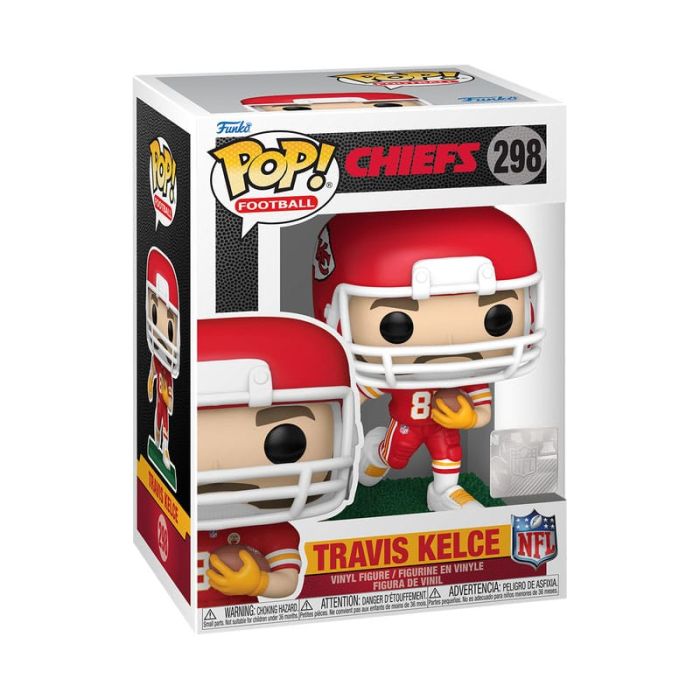 NFL: Legends POP! Sports Vinyl Figure Chiefs- Travis Kelce(road) 9 cm